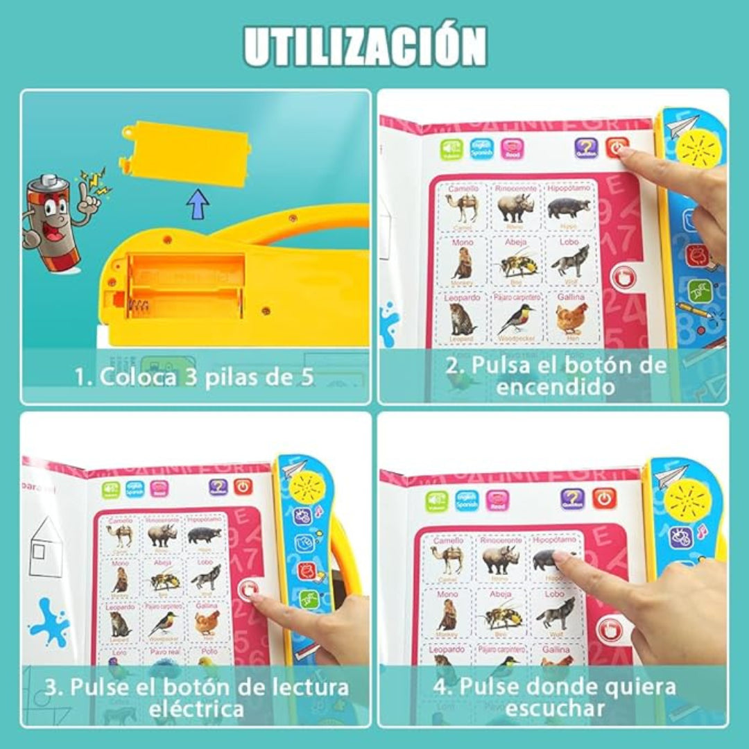 Libro Mágico Interactivo®|Aprender nunca fue tan divertido