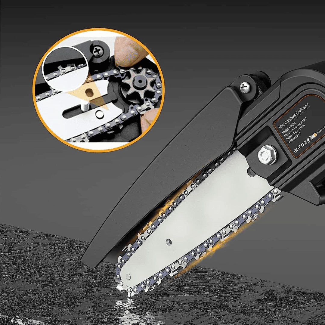 MiniMotosierra Eléctrica®| Potencia Compacta
