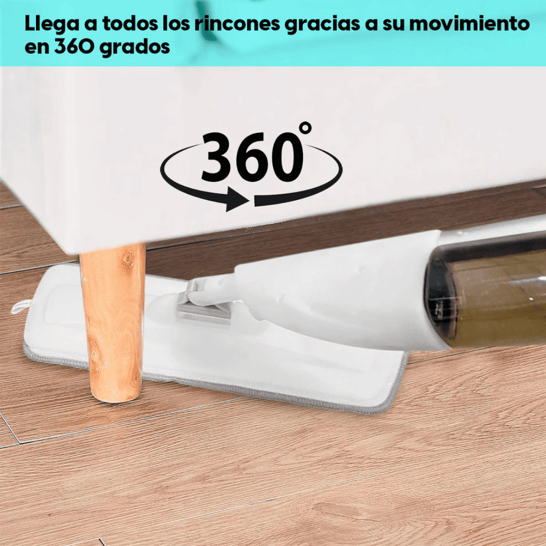 SprayMop 360®| Rocía, trapea y disfruta de pisos impecables.