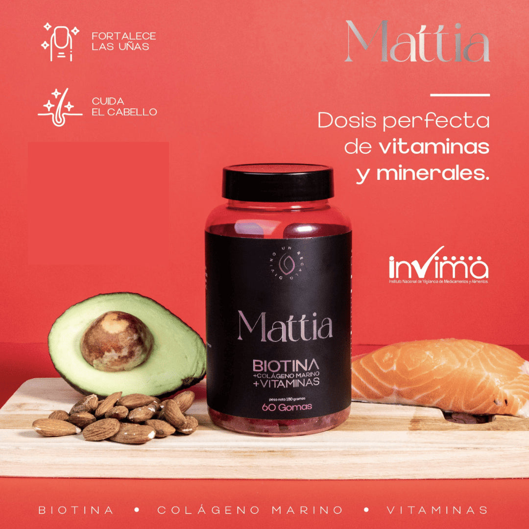 Gomas Mattia| Cabello Fuerte y sano.