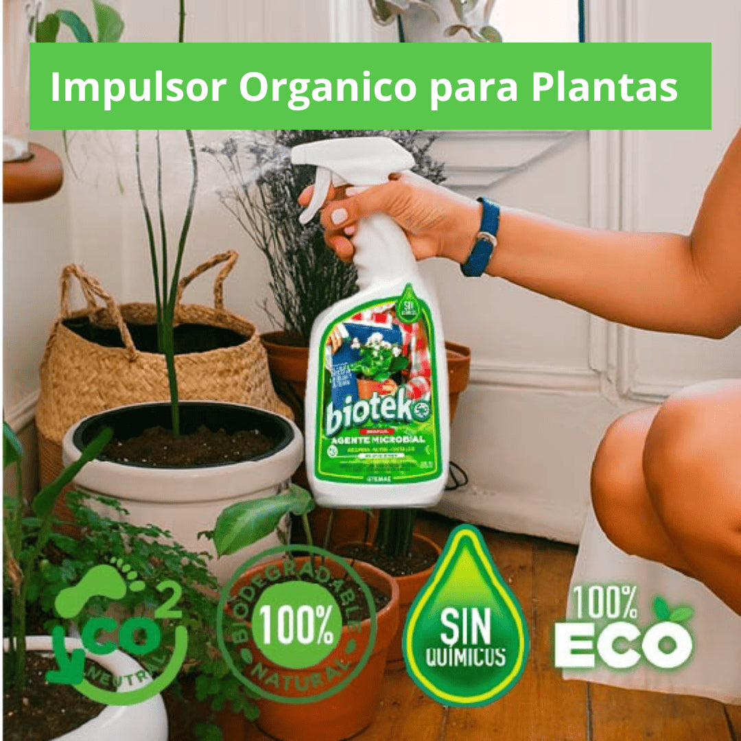 Biotek| Impulsor Orgánico Para Plantas 500ml