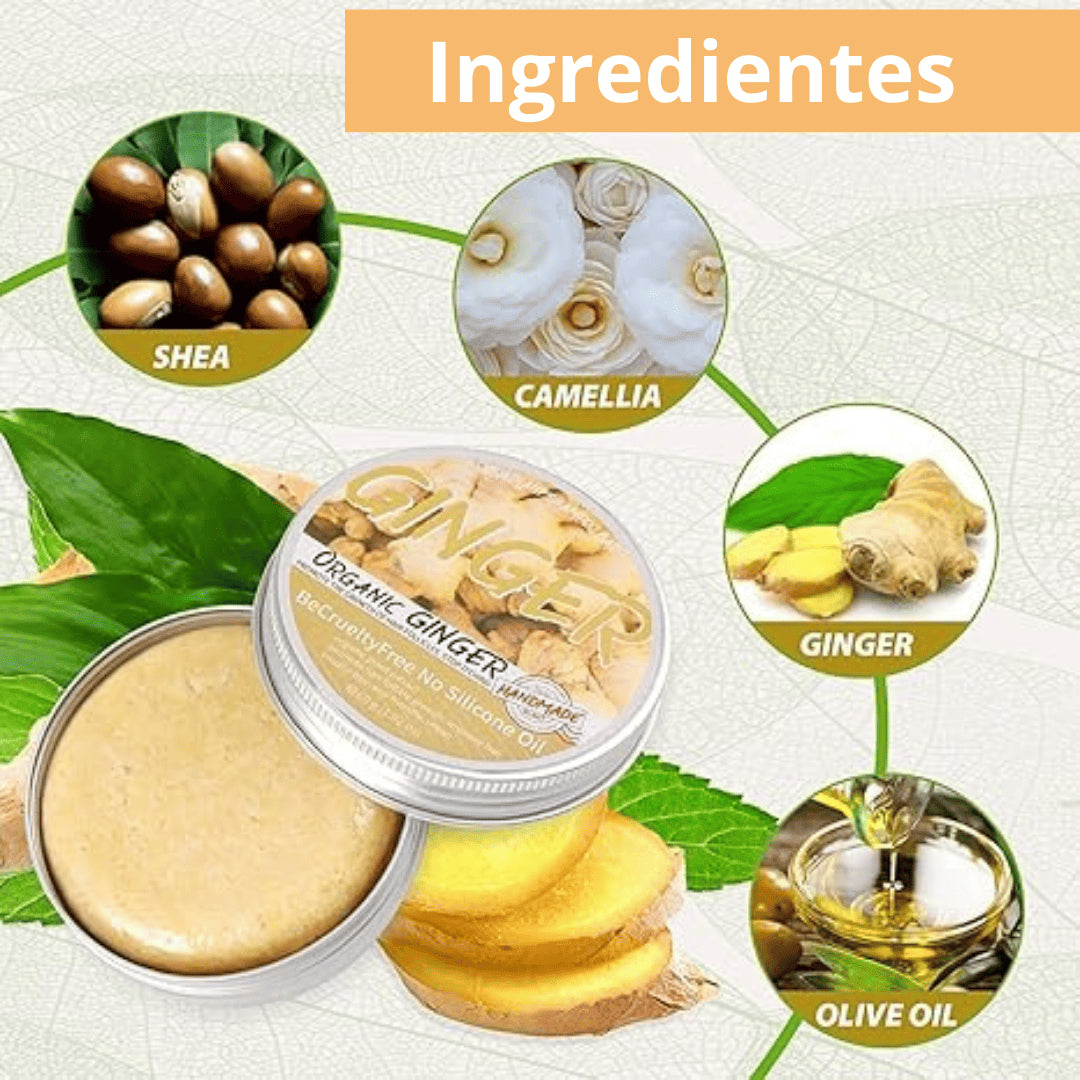 GingerFort® X2 Unidades|Limpia, nutre y fortalece desde la Raiz.