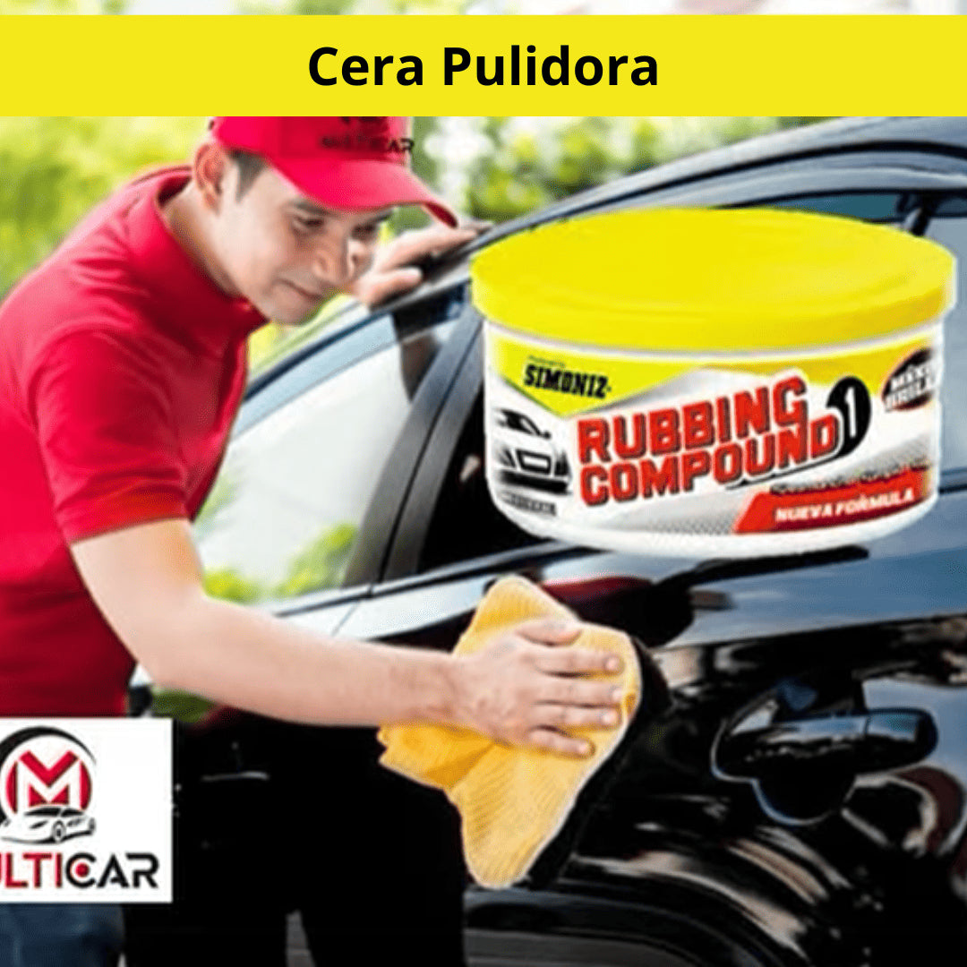 Cera Pulidora BrillAuto®| + Obsequio Desengrasante