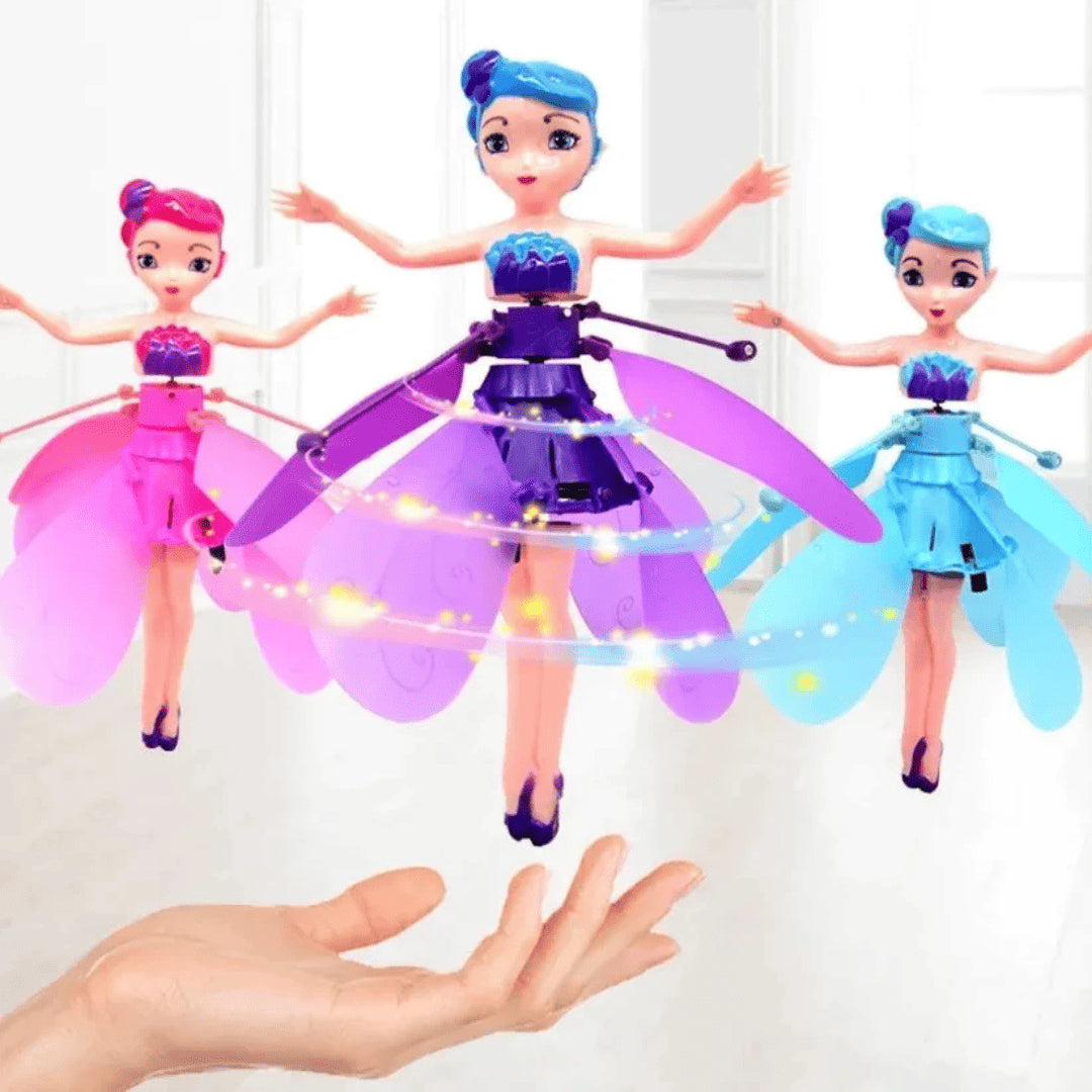 Muñeca Hada de Luz Voladora®| Vuela, brilla y sorprende.