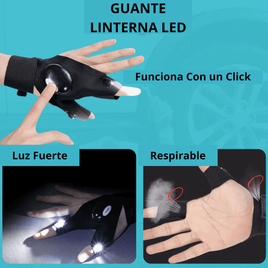 GuanteLed®| Iluminación Perfecta.