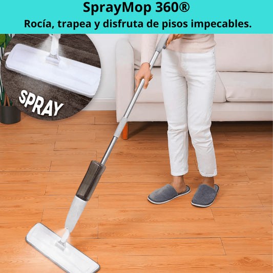 SprayMop 360®| Rocía, trapea y disfruta de pisos impecables.