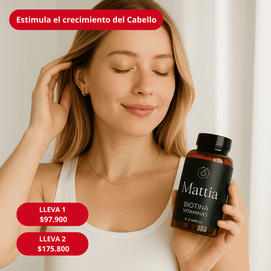Gomas Mattia| Cabello Fuerte y sano.