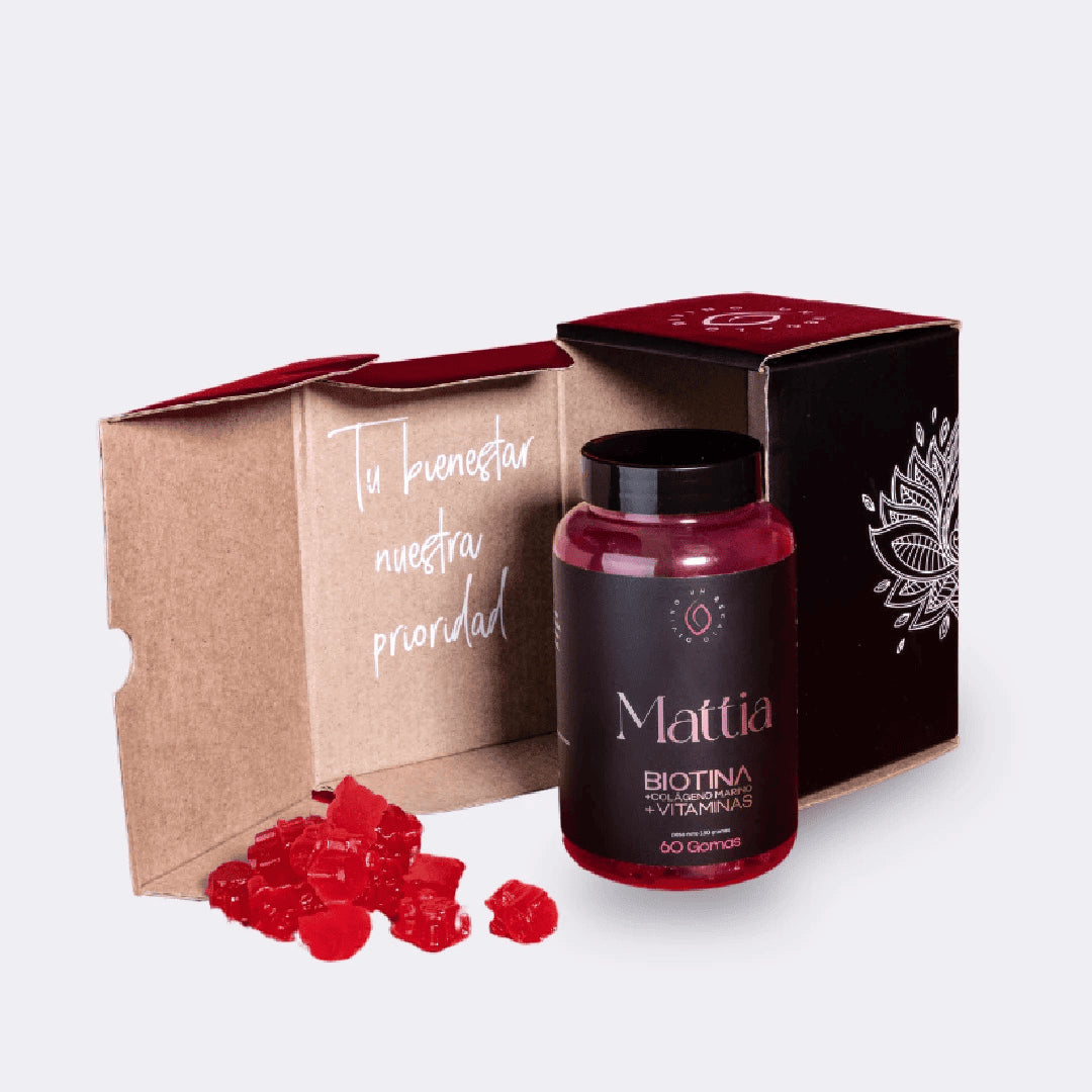 Gomas Mattia| Cabello Fuerte y sano.
