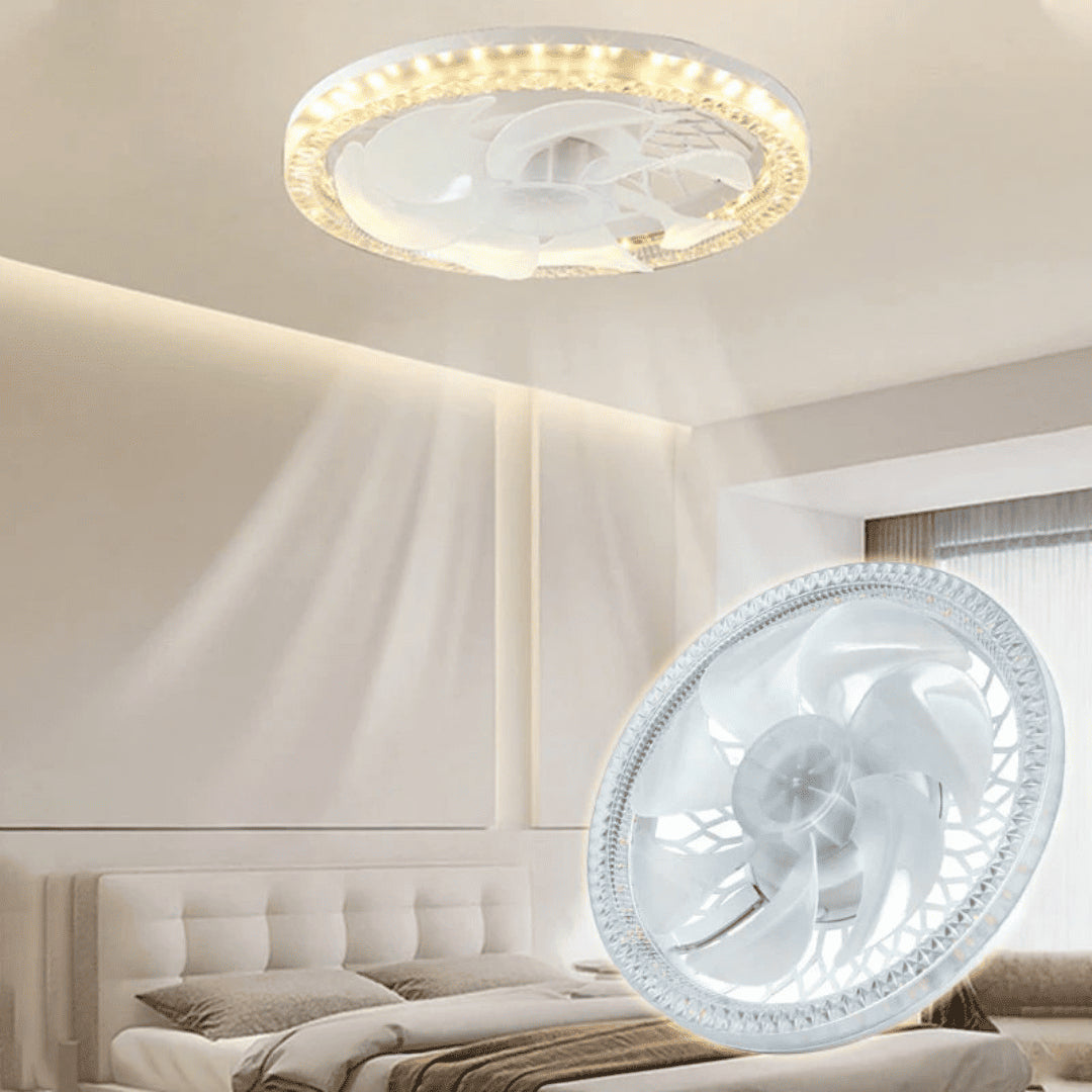 FrescoMax®️ | Ventilador y lampara Inteligente,