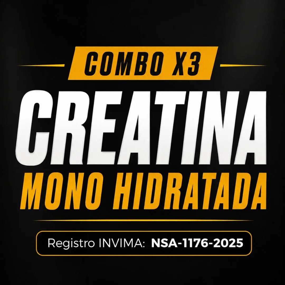 Creatina Monohidratada®️ | Energía, Fuerza y rendimiento