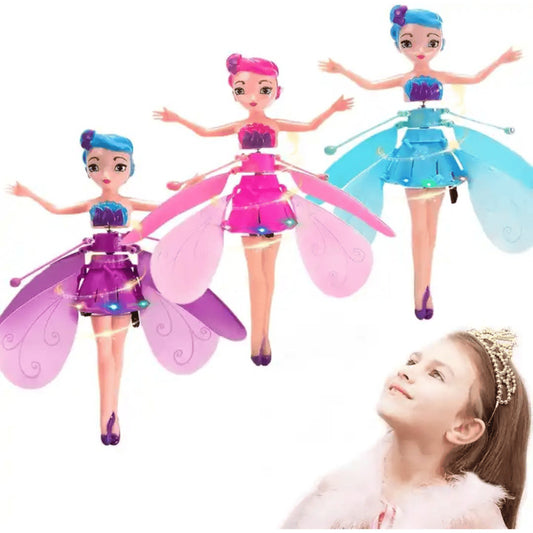 Muñeca Hada de Luz Voladora®| Vuela, brilla y sorprende.