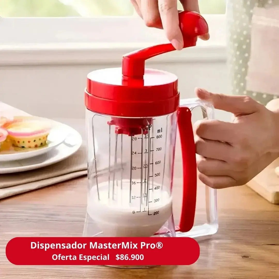 Dispensador MasterMix Pro®️| Porciones Perfectas sin Regueros
